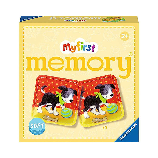 Ravensburger Verlag Memospiel MY FIRST MEMORY® PLÜSCH 24-teilig, William H. Hurter