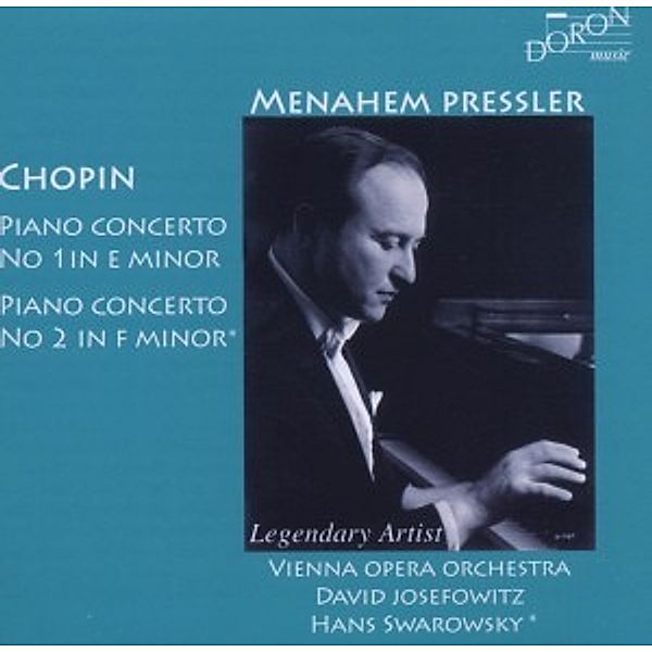 Menahem Pressler Spielt Chopin, Pressler, Josefowitz, Swarowsky, Orch.d.Wn.Staatso