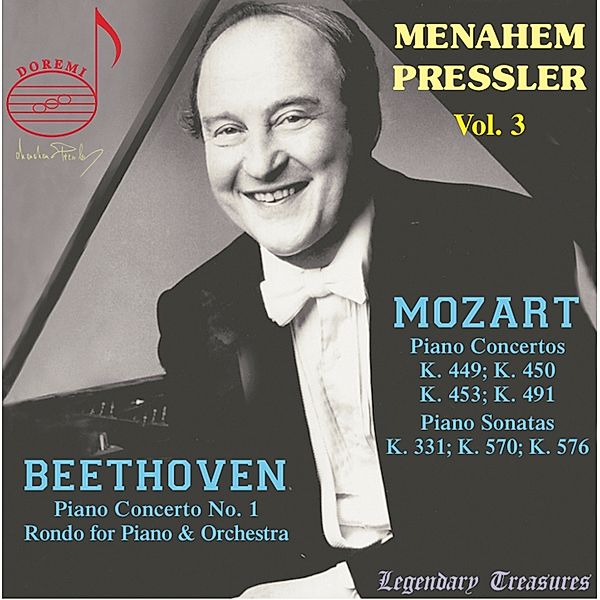 Menahem Pressler Vol. 3, M. Pressler, M. Atzmon, Orchester Wiener Staatsoper