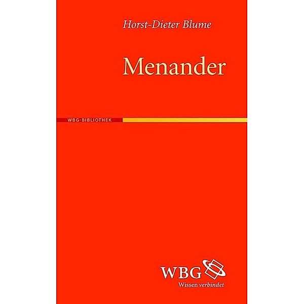 Menander, Horst D Blume