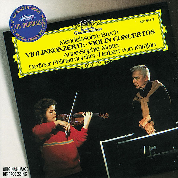 Mendelssohn / Bruch: Violin Concertos, Anne-Sophie Mutter, Herbert von Karajan, Bp