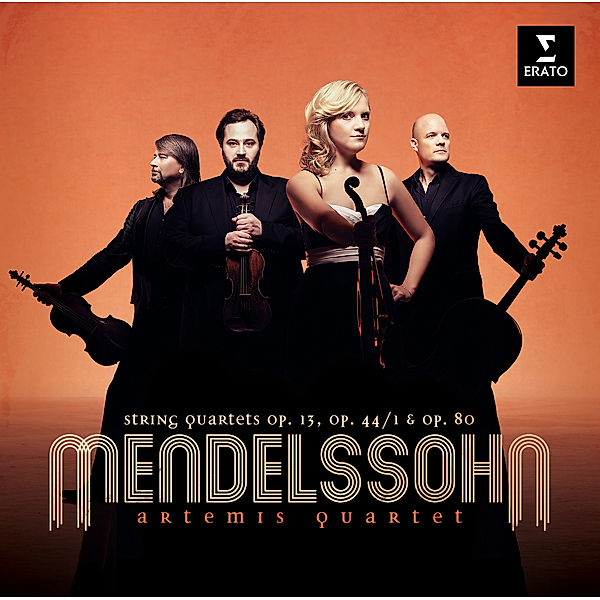 Mendelssohn Streichquartette a-moll op. 13, D-dur op. 44 Nr. 1, f-moll op. 90, Artemis Quartett