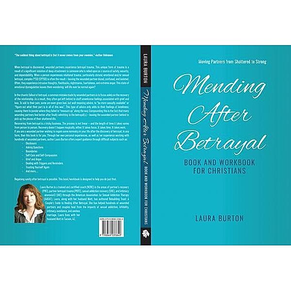 Mending After Betrayal-Book and Workbook for Christians, Laura Burton