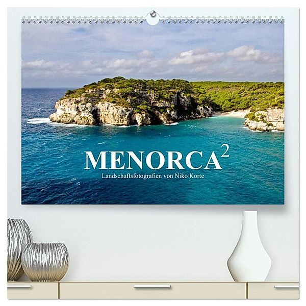 MENORCA 2 - Landschaftsfotografien von Niko Korte (hochwertiger Premium Wandkalender 2024 DIN A2 quer), Kunstdruck in Hochglanz, Niko Korte