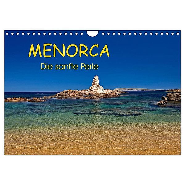 MENORCA - Die sanfte Perle (Wandkalender 2024 DIN A4 quer), CALVENDO Monatskalender, Martin Rauchenwald