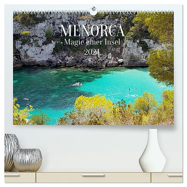 MENORCA Magie einer Insel (hochwertiger Premium Wandkalender 2024 DIN A2 quer), Kunstdruck in Hochglanz, Petra Maria Kessler