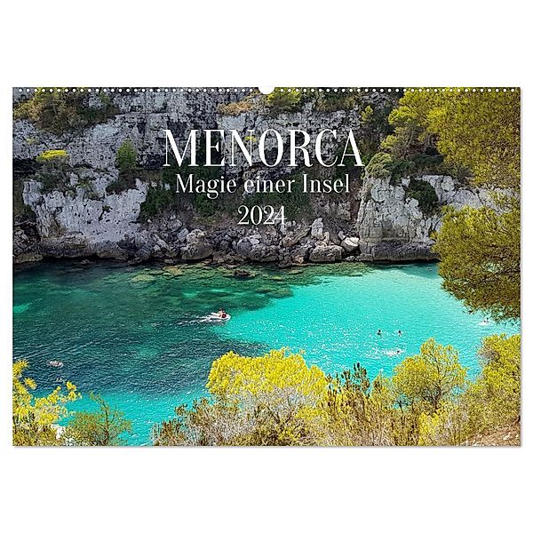 MENORCA Magie einer Insel (Wandkalender 2024 DIN A2 quer), CALVENDO Monatskalender, Petra Maria Kessler