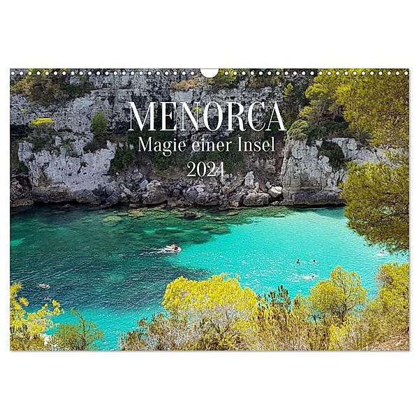 MENORCA Magie einer Insel (Wandkalender 2024 DIN A3 quer), CALVENDO Monatskalender, Petra Maria Kessler