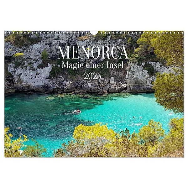 MENORCA Magie einer Insel (Wandkalender 2025 DIN A3 quer), CALVENDO Monatskalender, Calvendo, Petra Maria Kessler