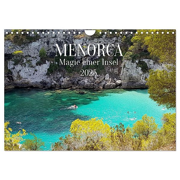 MENORCA Magie einer Insel (Wandkalender 2025 DIN A4 quer), CALVENDO Monatskalender, Calvendo, Petra Maria Kessler