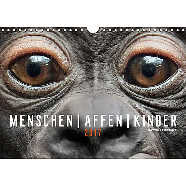 MENSCHEN AFFEN KINDER (Wandkalender 2019 DIN A4 quer), Matthias Besant