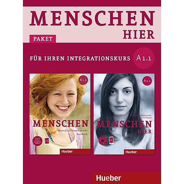 Menschen hier / Menschen hier A1.1, m. 1 Buch, Sandra Evans, Angela Pude, Franz Specht, Sabine Glas-Peters, Elke Koch, Monika Reimann