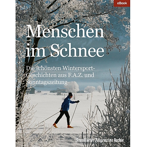 Menschen im Schnee, Frankfurter Allgemeine Archiv