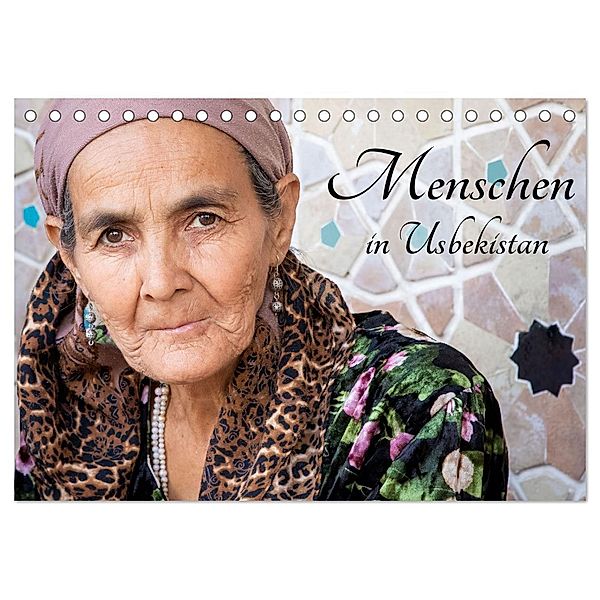 Menschen in Usbekistan (Tischkalender 2025 DIN A5 quer), CALVENDO Monatskalender, Calvendo, Nicole Gießmann-Keller