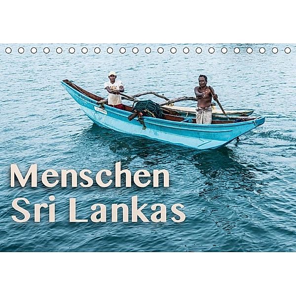 Menschen Sri Lankas (Tischkalender 2017 DIN A5 quer), Ulrich Brodde
