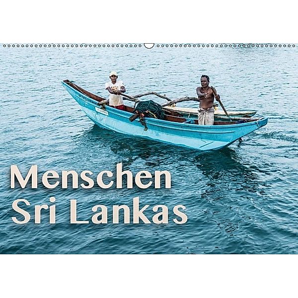 Menschen Sri Lankas (Wandkalender 2017 DIN A2 quer), Ulrich Brodde