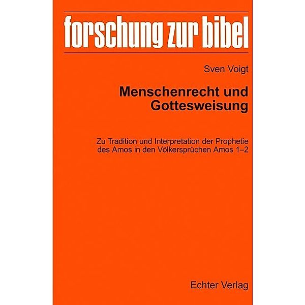 Menschenrecht und Gottesweisung, Sven Voigt