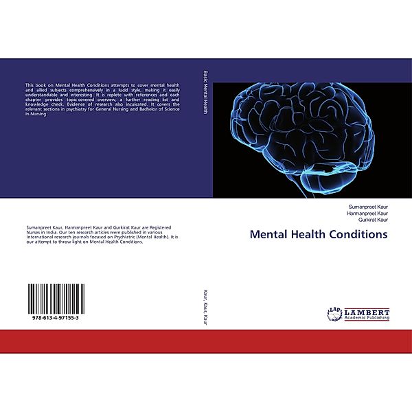 Mental Health Conditions, Sumanpreet Kaur, Harmanpreet Kaur, Gurkirat Kaur