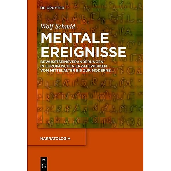Mentale Ereignisse / Narratologia Bd.58, Wolf Schmid