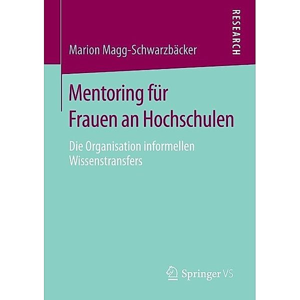 Mentoring für Frauen an Hochschulen, Marion Magg-Schwarzbäcker