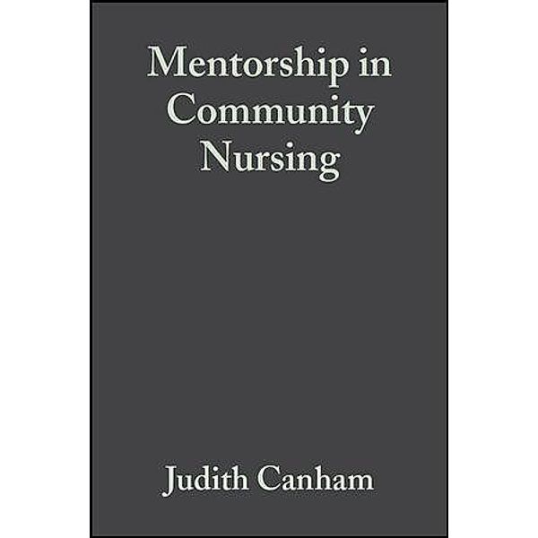 Mentorship in Community Nursing, Judith Canham, Joanne Bennett