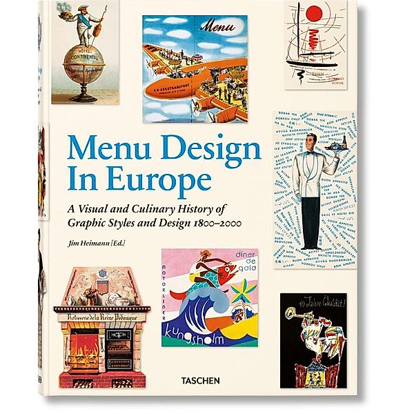 Menu Design in Europe, Steven Heller