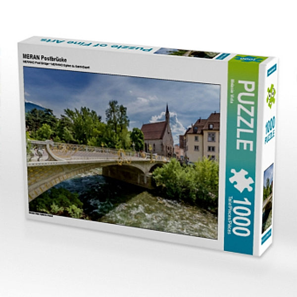 MERAN Postbrücke (Puzzle), Melanie Viola