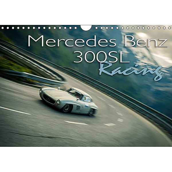 Mercedes Benz 300SL - Racing (Wandkalender 2019 DIN A4 quer), Johann Hinrichs