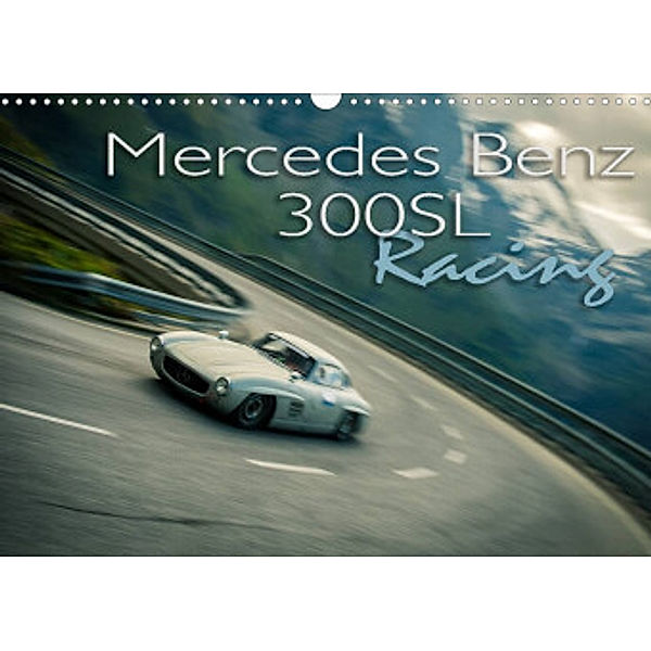 Mercedes Benz 300SL - Racing (Wandkalender 2022 DIN A3 quer), Johann Hinrichs