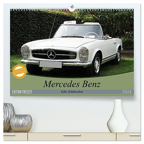 Mercedes Benz - Edle Schätzchen (hochwertiger Premium Wandkalender 2024 DIN A2 quer), Kunstdruck in Hochglanz, Anja Bagunk