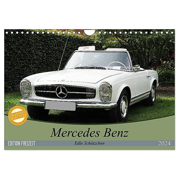 Mercedes Benz - Edle Schätzchen (Wandkalender 2024 DIN A4 quer), CALVENDO Monatskalender, Anja Bagunk