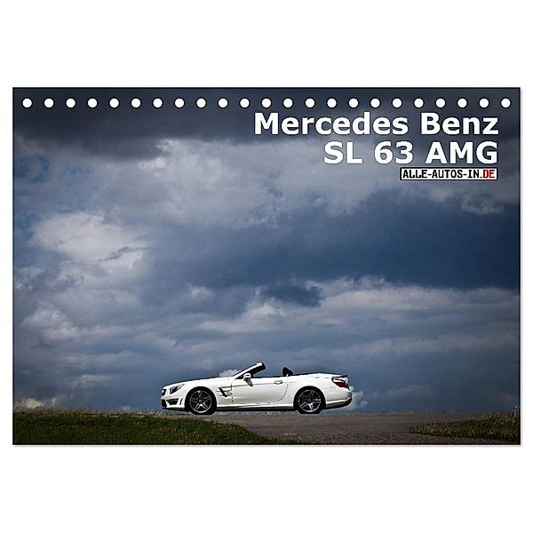 Mercedes-Benz SL 63 AMG (Tischkalender 2024 DIN A5 quer), CALVENDO Monatskalender, Jürgen Wolff