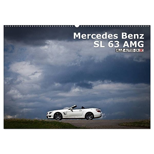 Mercedes-Benz SL 63 AMG (Wandkalender 2024 DIN A2 quer), CALVENDO Monatskalender, Jürgen Wolff