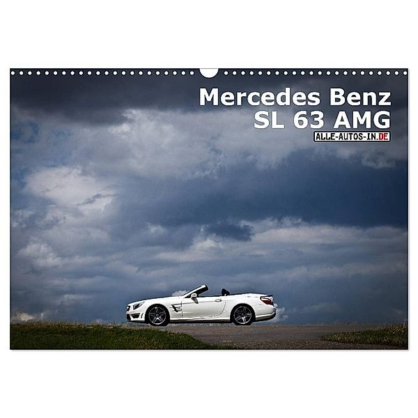 Mercedes-Benz SL 63 AMG (Wandkalender 2024 DIN A3 quer), CALVENDO Monatskalender, Jürgen Wolff