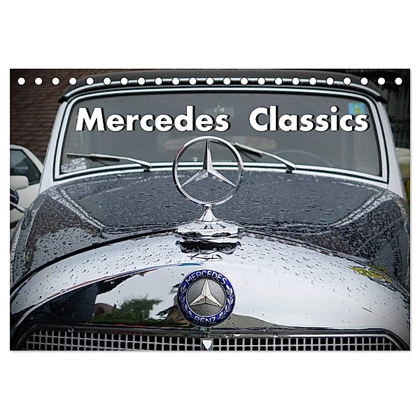 Mercedes Classics (Tischkalender 2025 DIN A5 quer), CALVENDO Monatskalender, Calvendo, Arie Wubben