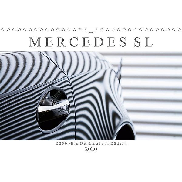 Mercedes SL R230 - Ein Denkmal auf Rädern (Wandkalender 2020 DIN A4 quer), Peter Schürholz