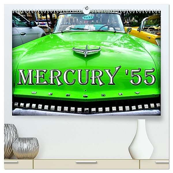 MERCURY '55 (hochwertiger Premium Wandkalender 2025 DIN A2 quer), Kunstdruck in Hochglanz, Calvendo, Henning von Löwis of Menar