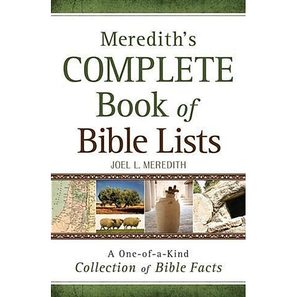 Meredith's Complete Book of Bible Lists, Joel L. Meredith