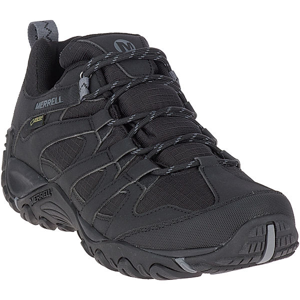 Merell MERELL CLAYPOOL SPORT GTX Wanderschuh Herren - BLACK/ROCK (Größe: 41)