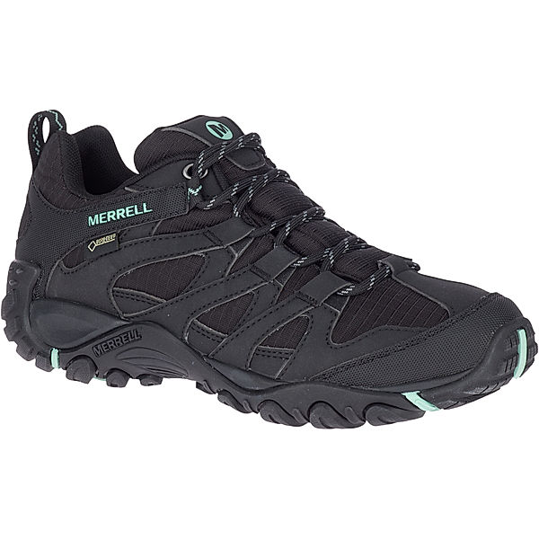 Merell MERELL CLAYPOOL SPORT Wanderschuh Damen - BLACK/WAVE (Größe: 38)