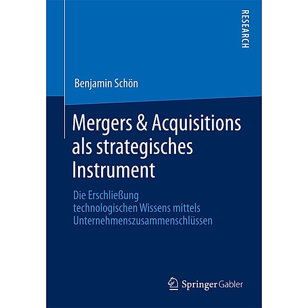 Mergers & Acquisitions als strategisches Instrument, Benjamin Schön