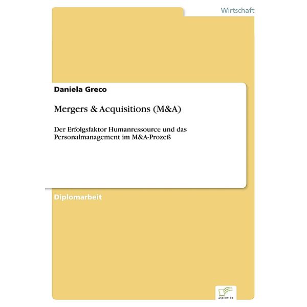 Mergers & Acquisitions (M&A), Daniela Greco