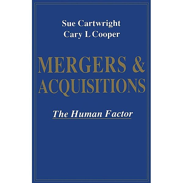 Mergers and Acquisitions, Sue Cartwright, Cary L. Cooper