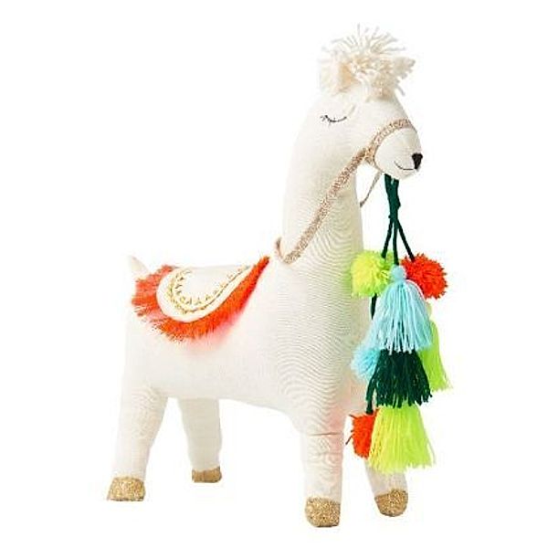 Meri Meri Gestricktes Lama-Spielzeug