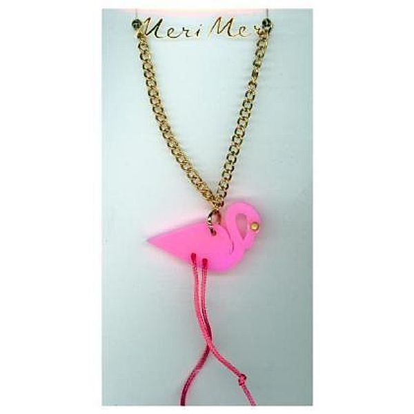 Meri Meri Halskette mit Flamingo-Anhänger
