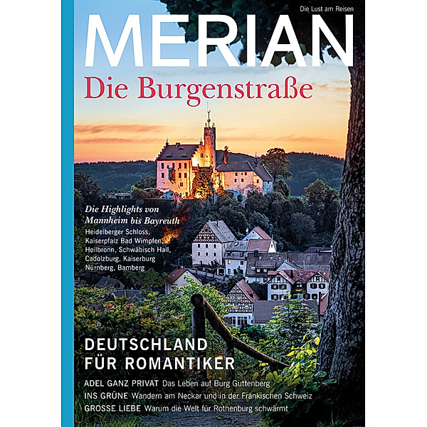 MERIAN Hefte / MERIAN MAGAZIN Die Burgenstrasse 10/20