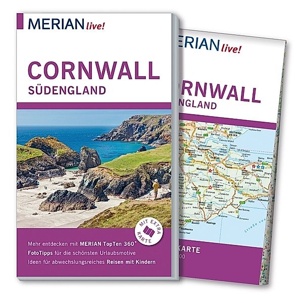 MERIAN live! Reiseführer Cornwall Südengland, Manfred Wöbcke