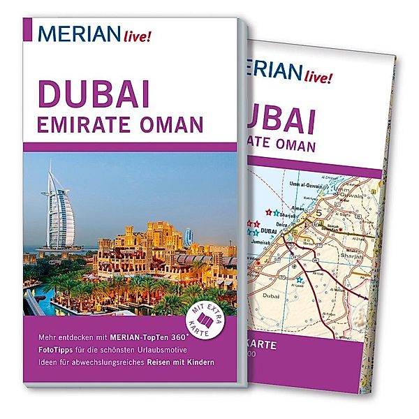 MERIAN live! Reiseführer Dubai, Emirate, Oman, Birgit Müller-Wöbcke