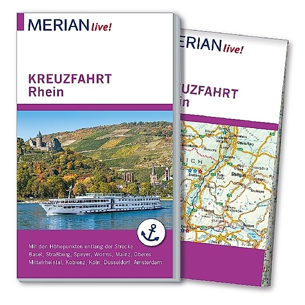 MERIAN live! Reiseführer Kreuzfahrt Rhein, Christel Juchniewicz