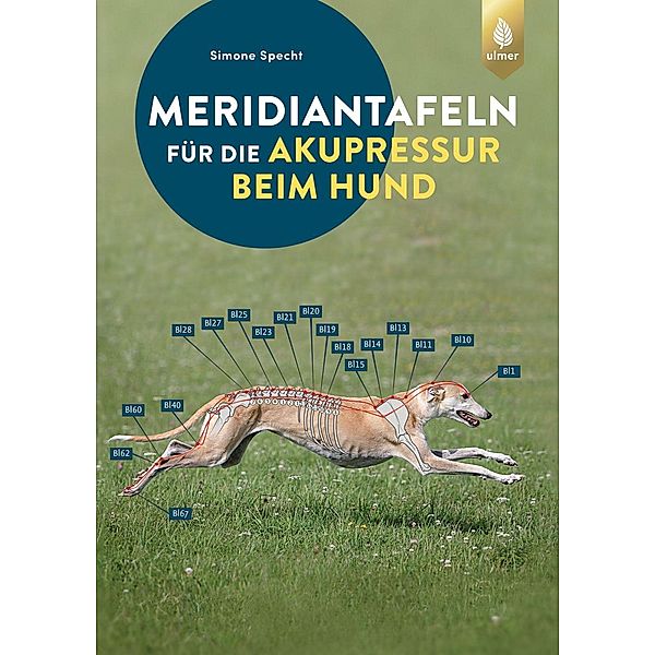 Meridiantafeln für die Akupressur beim Hund, Simone Specht